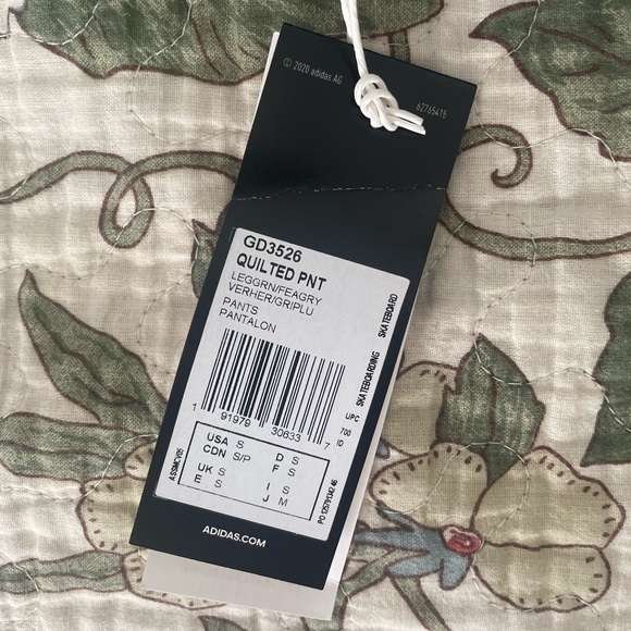 Adidas Quilted Pants (NWT) - Picture 8 of 11